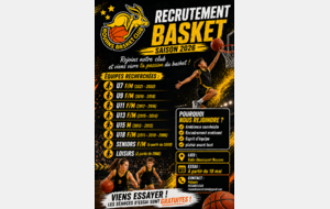 RECRUTEMENT SAISON 2026-2027