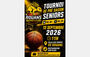 Tournoi Pre-saison Seniors