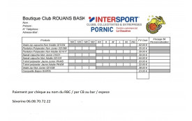 Bon de commande